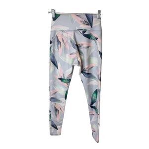 Fabletics Floral Define Power Hold High-Waisted Athleticwear Yoga Leggings S